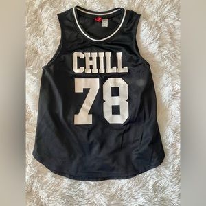 CHILL Jersey Tank Size S